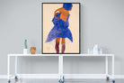 Pixalot Standing Girl, Back View