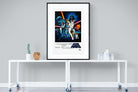 Star Wars Movie Poster-Wall_Art-90 x 120cm-Framed Print-Black-Pixalot