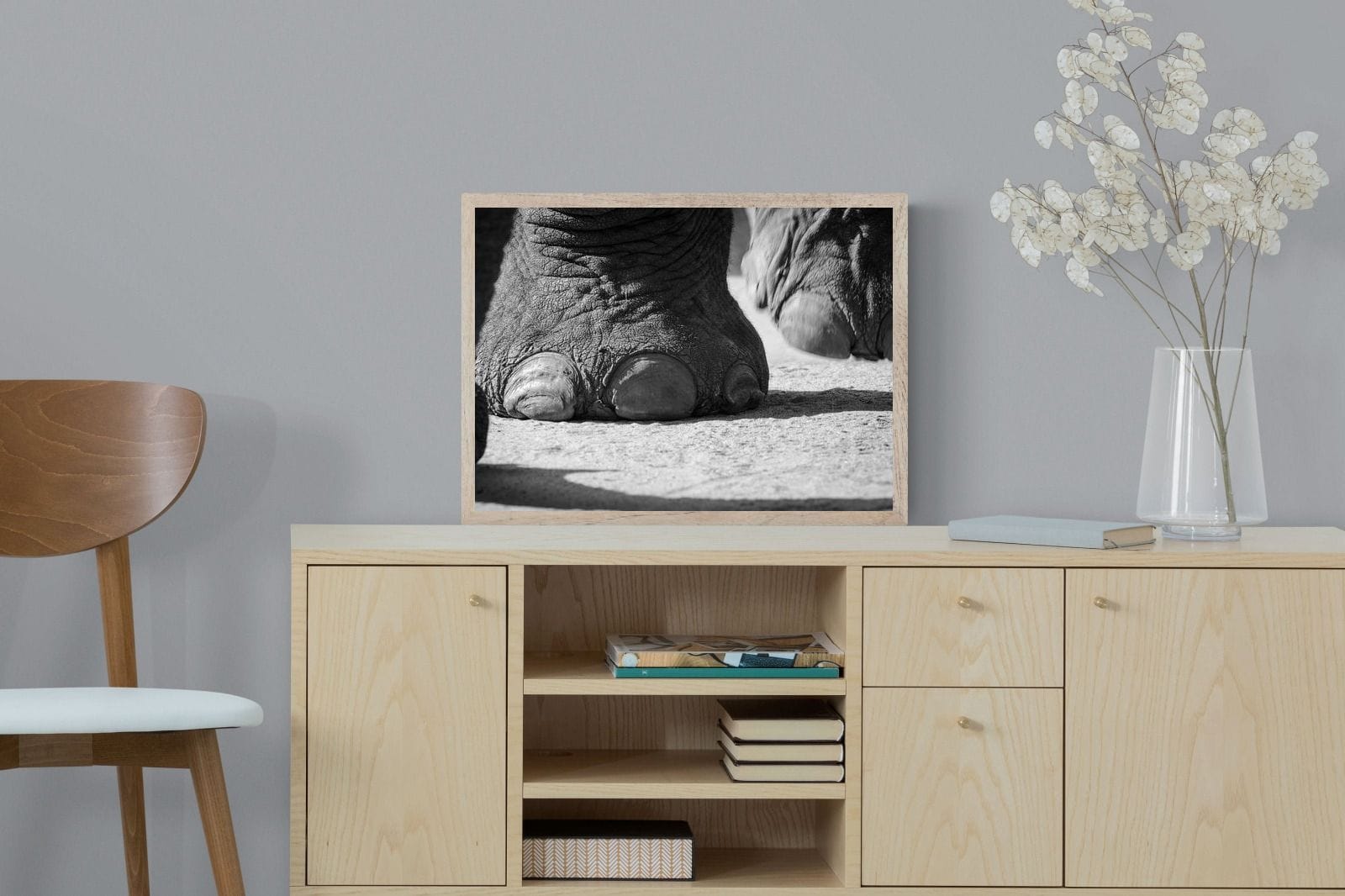 Stomp-Wall_Art-60 x 45cm-Mounted Canvas-Wood-Pixalot