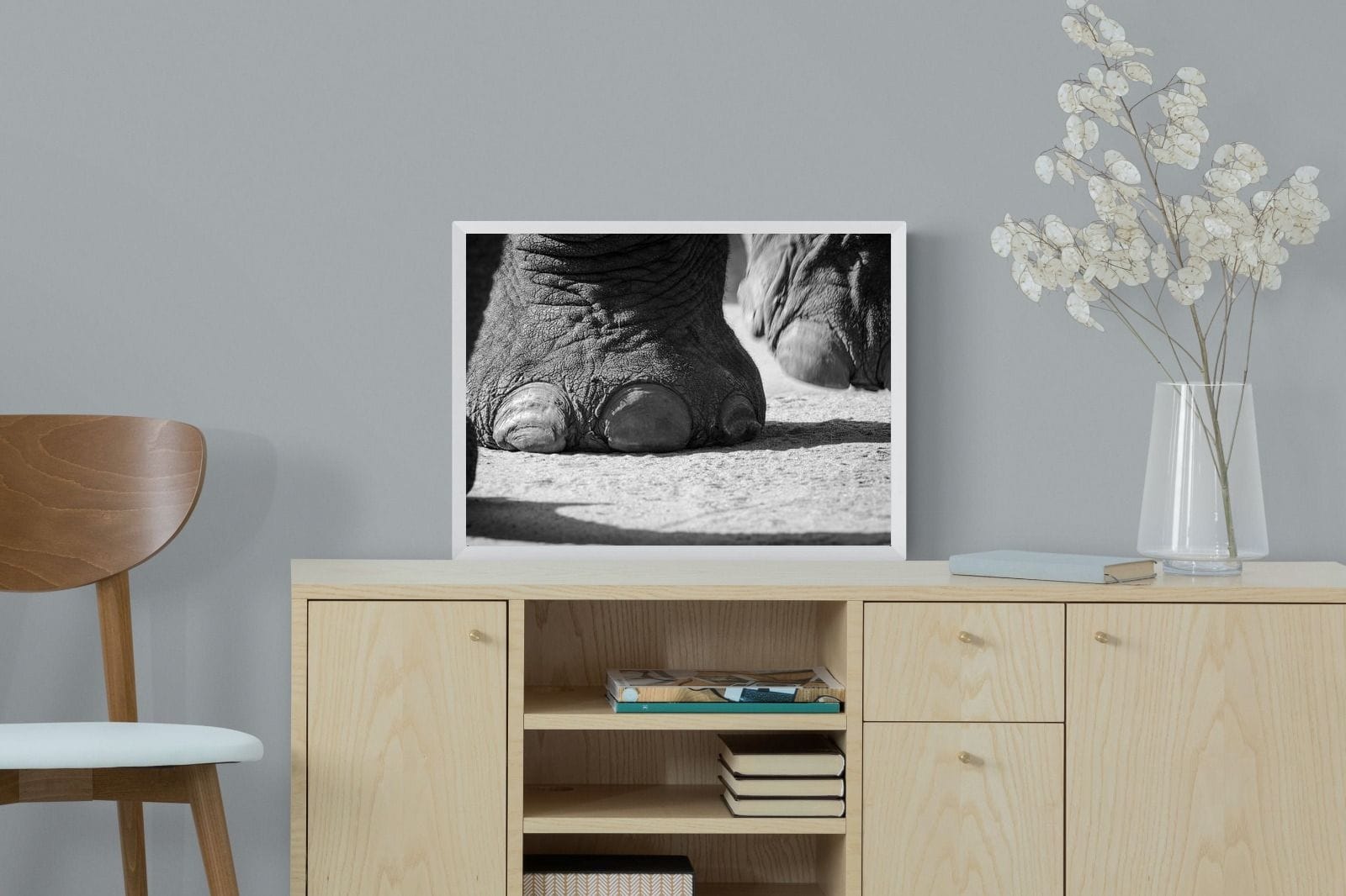 Stomp-Wall_Art-60 x 45cm-Mounted Canvas-White-Pixalot