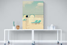 Sun Loungers-Wall_Art-90 x 120cm-Mounted Canvas-No Frame-Pixalot