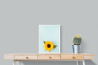 Sunflower-Wall_Art-45 x 60cm-Mounted Canvas-White-Pixalot