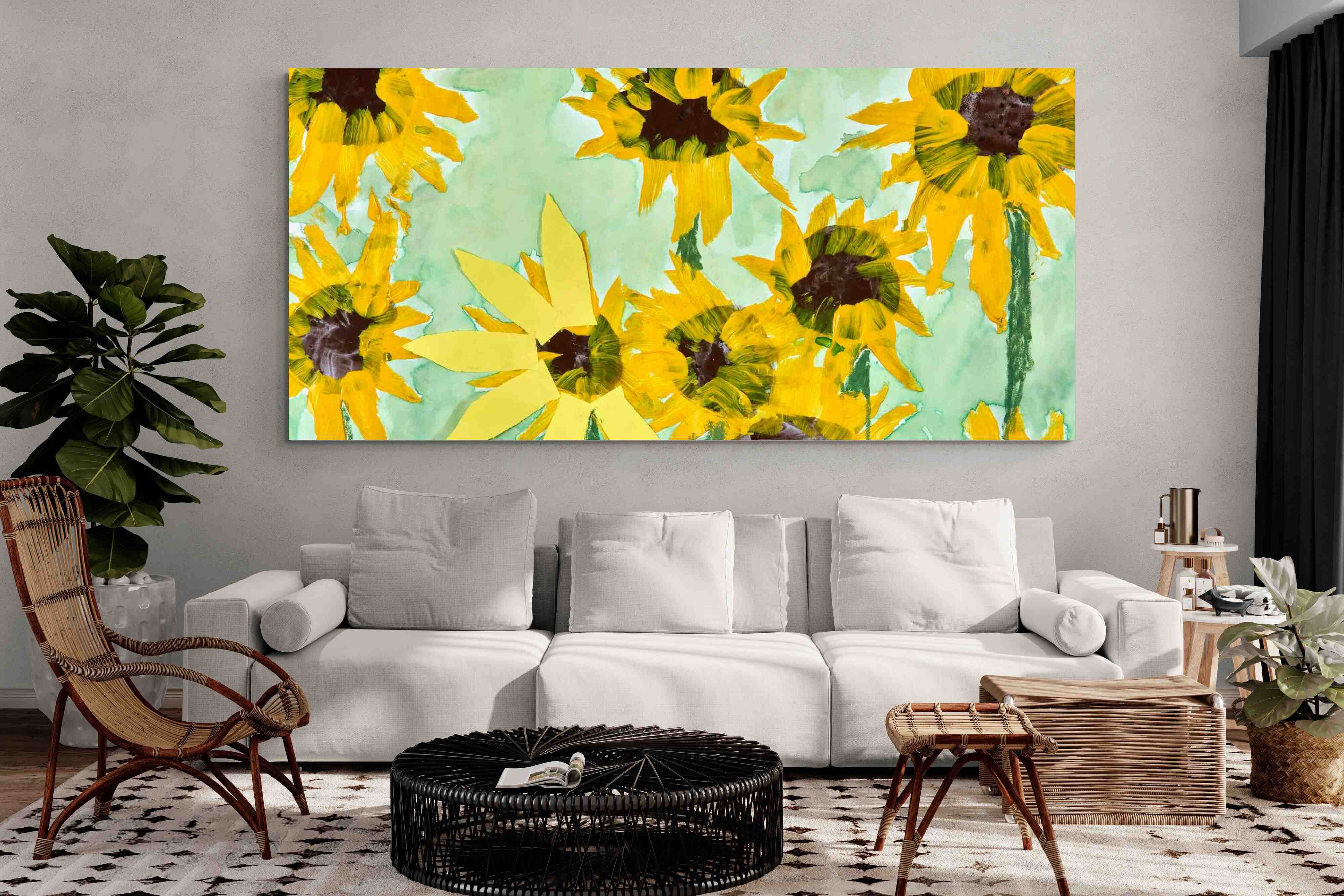 Pixalot Sunflowers by Jam