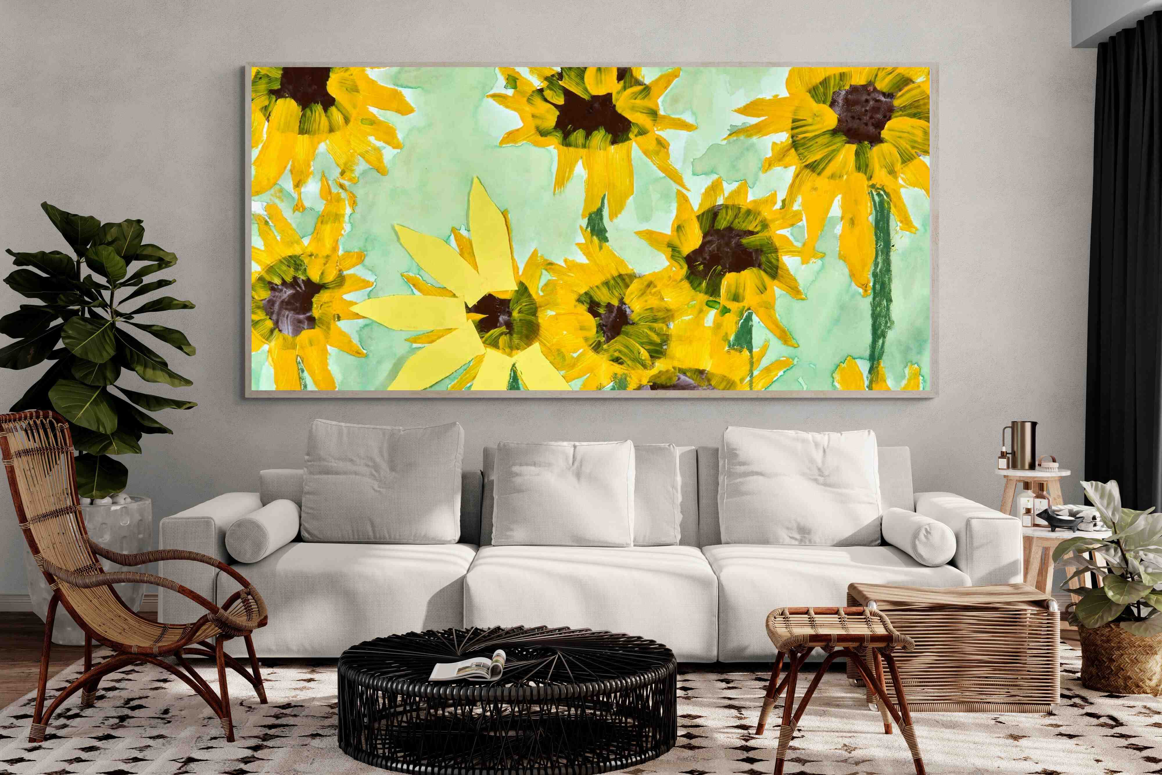 Pixalot Sunflowers by Jam