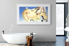 The Great Masturbator-Wall_Art-180 x 110cm-Framed Print-White-Pixalot