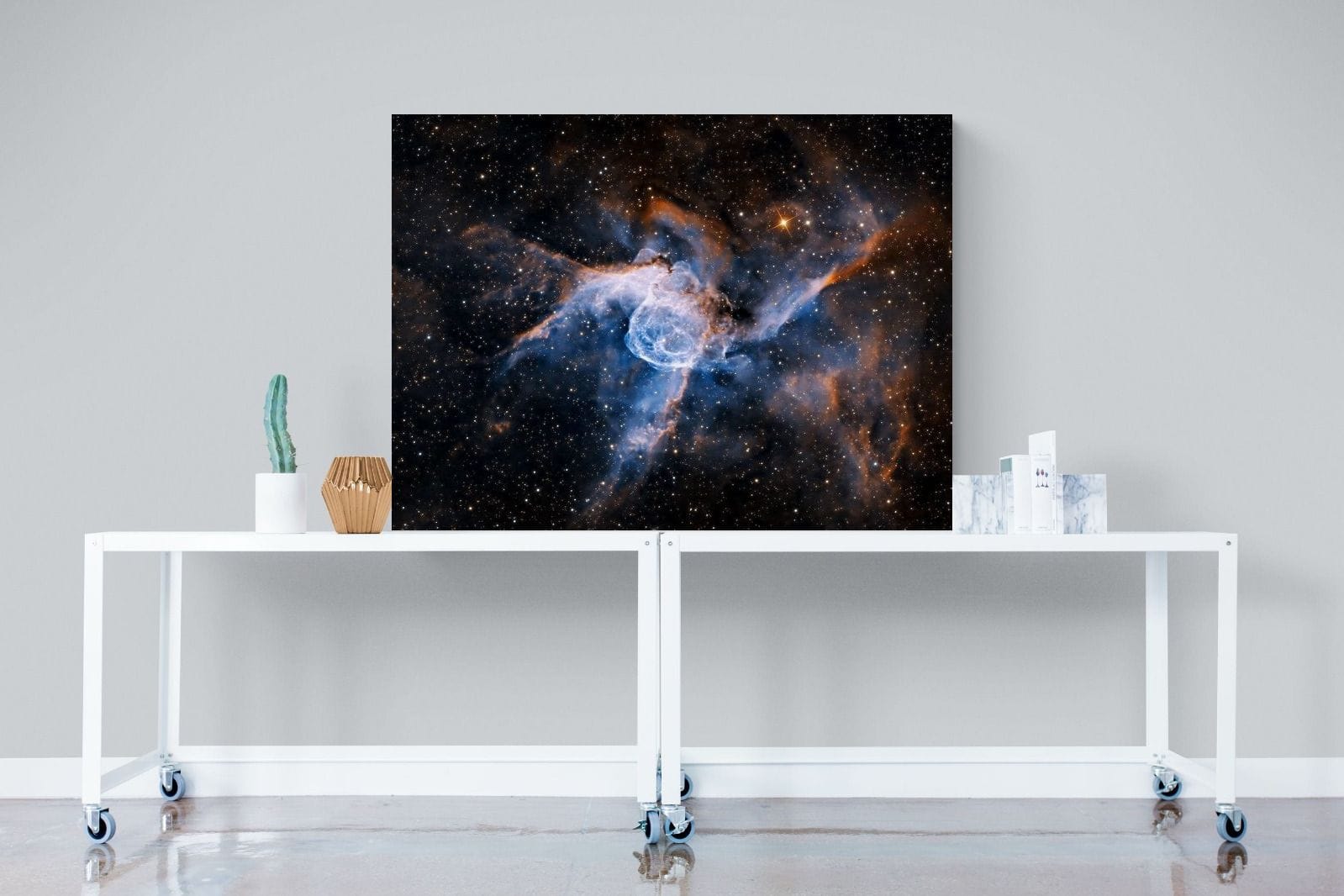 Thor's Helmet-Wall_Art-120 x 90cm-Mounted Canvas-No Frame-Pixalot