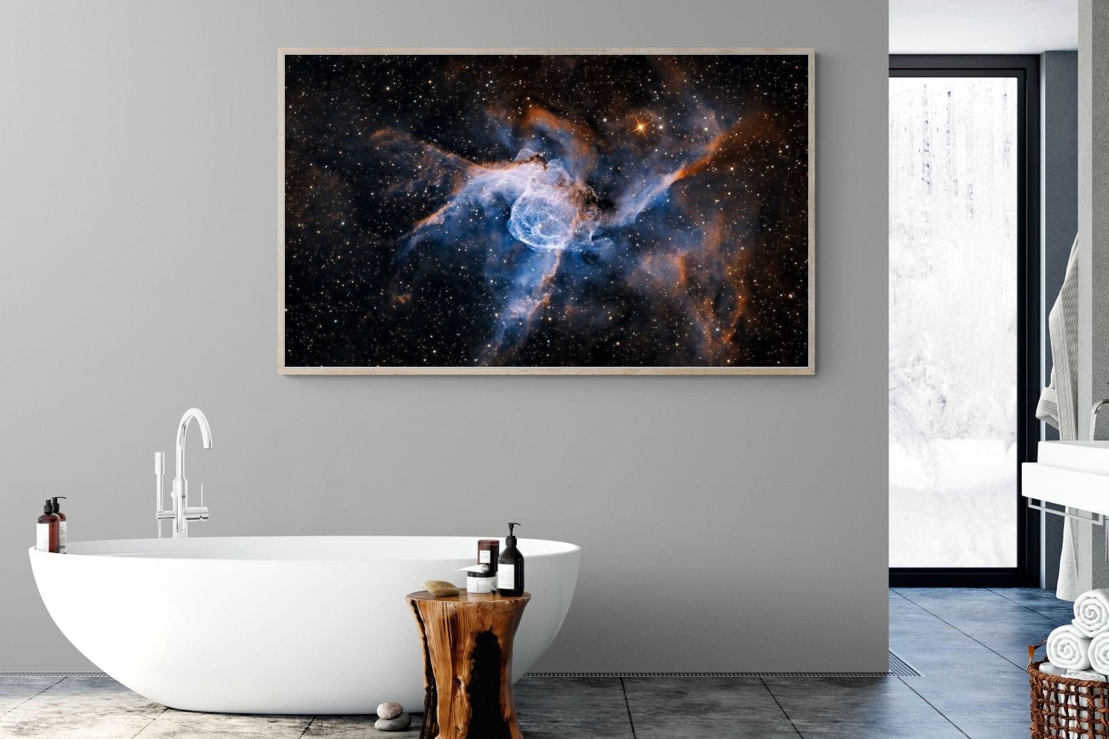 Thor's Helmet-Wall_Art-180 x 110cm-Mounted Canvas-Wood-Pixalot