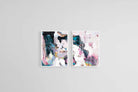 Time Set-Wall_Art-45 x 60cm (x2)-Mounted Canvas-White-Pixalot