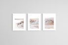 Tranquility Triptych-Wall_Art-45 x 60cm (x3)-Framed Print-White-Pixalot