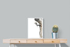 Tree Squirrel-Wall_Art-45 x 60cm-Mounted Canvas-White-Pixalot