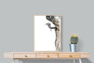 Tree Squirrel-Wall_Art-60 x 80cm-Mounted Canvas-Wood-Pixalot