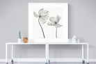 Tulip-Wall_Art-120 x 120cm-Framed Print-White-Pixalot