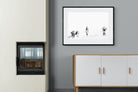 Turkana Herdsman-Wall_Art-100 x 75cm-Framed Print-Black-Pixalot