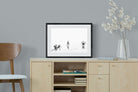 Turkana Herdsman-Wall_Art-60 x 45cm-Framed Print-Black-Pixalot