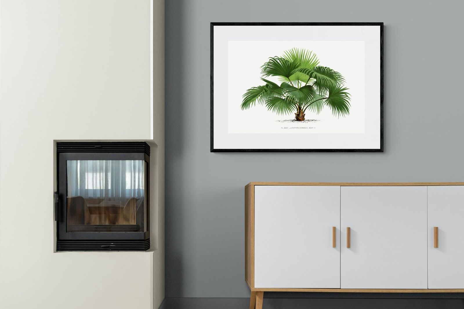 Pixalot Vintage Palm Illustration #1