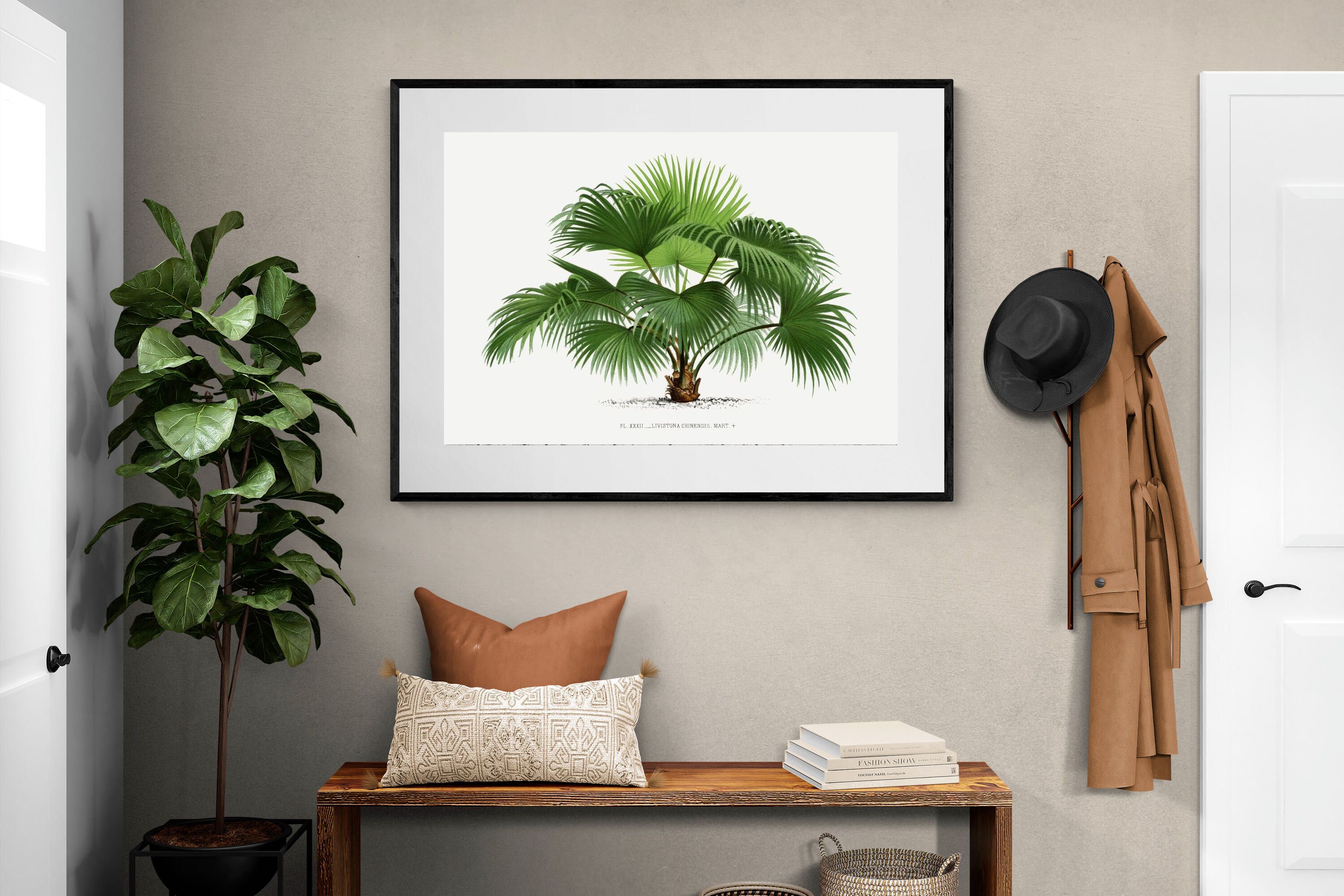 Pixalot Vintage Palm Illustration #1