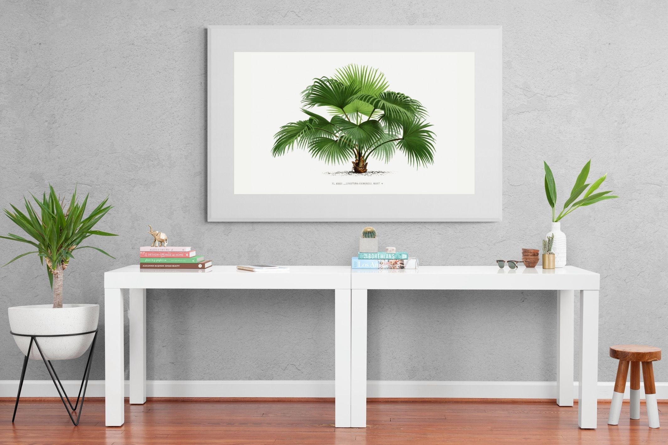 Pixalot Vintage Palm Illustration #1