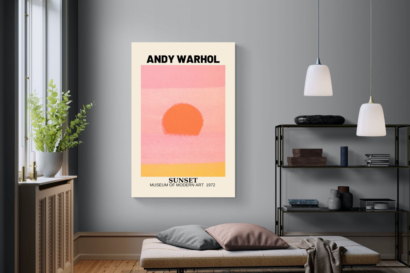 Pixalot Warhol Exhibition Poster