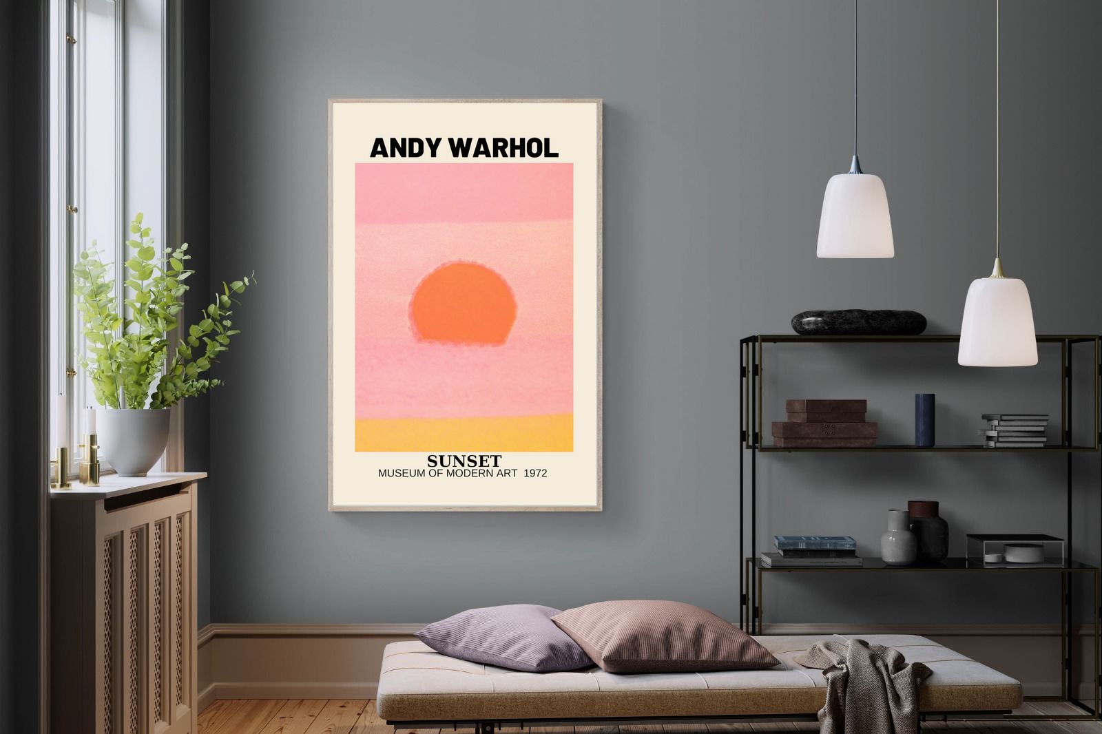 Pixalot Warhol Exhibition Poster