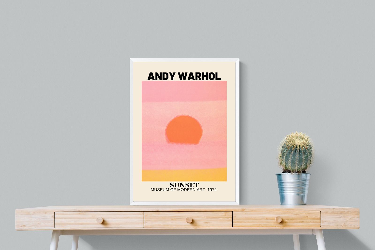 Pixalot Warhol Exhibition Poster