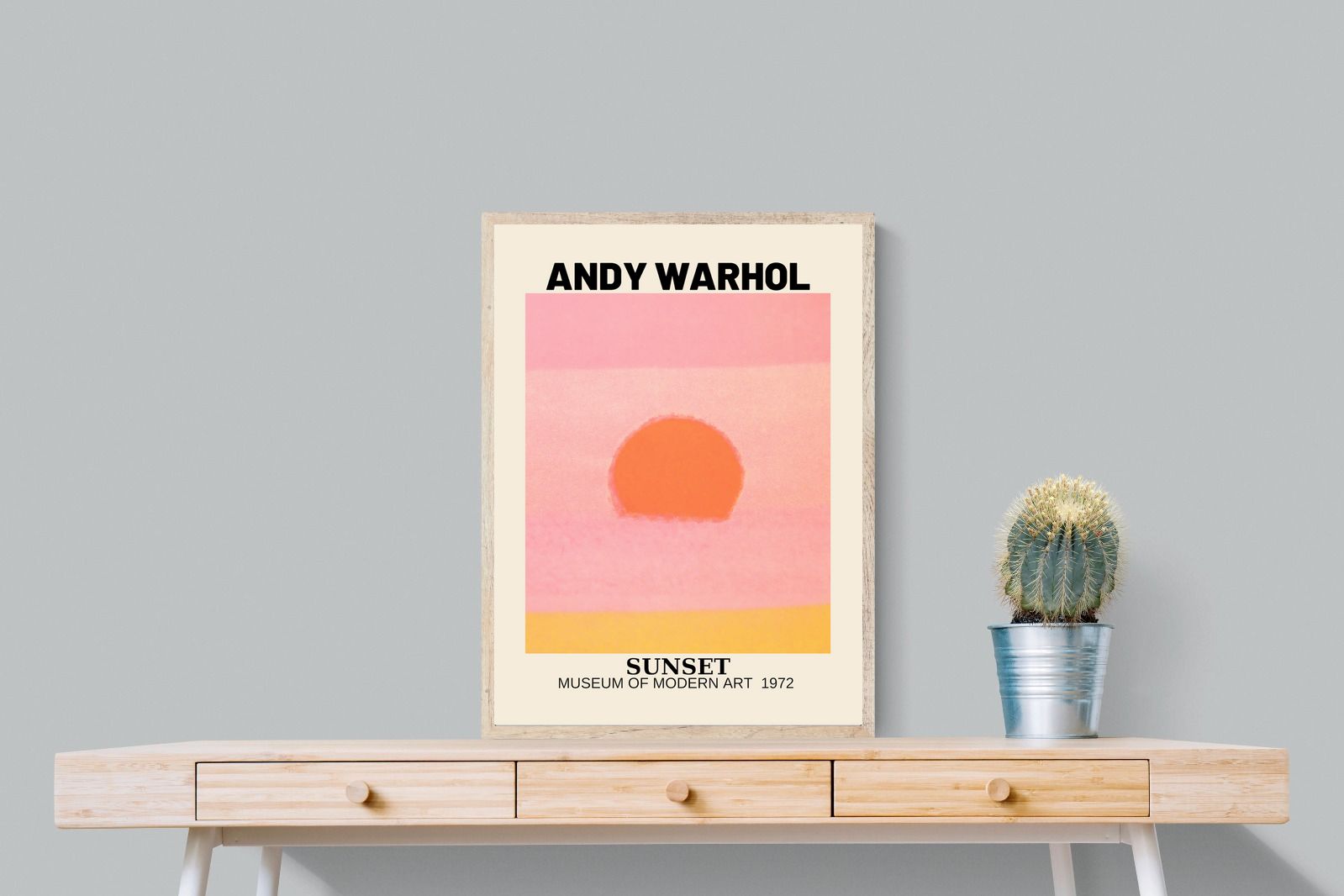 Pixalot Warhol Exhibition Poster