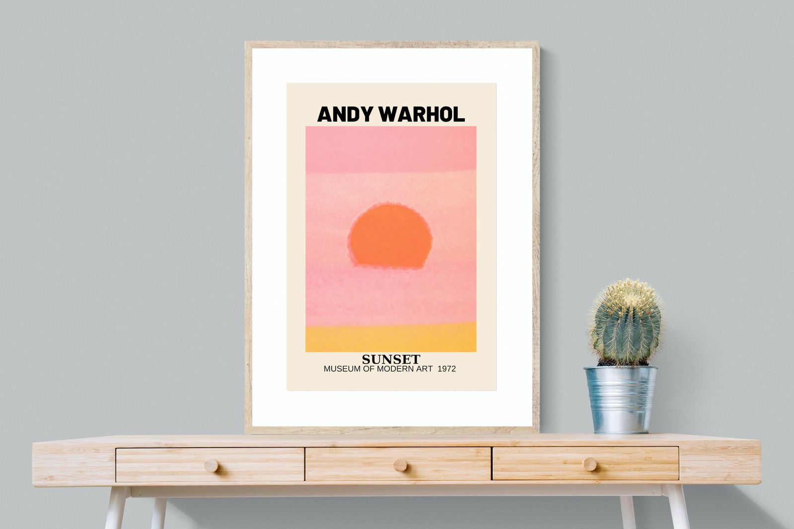 Pixalot Warhol Exhibition Poster