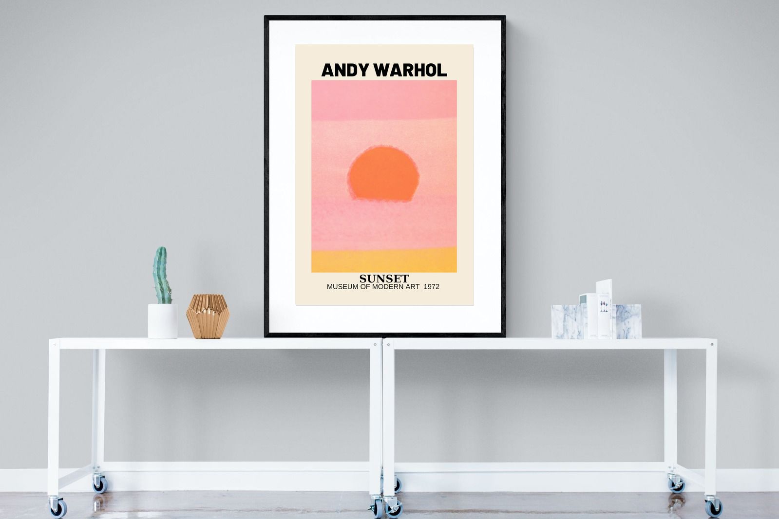 Pixalot Warhol Exhibition Poster