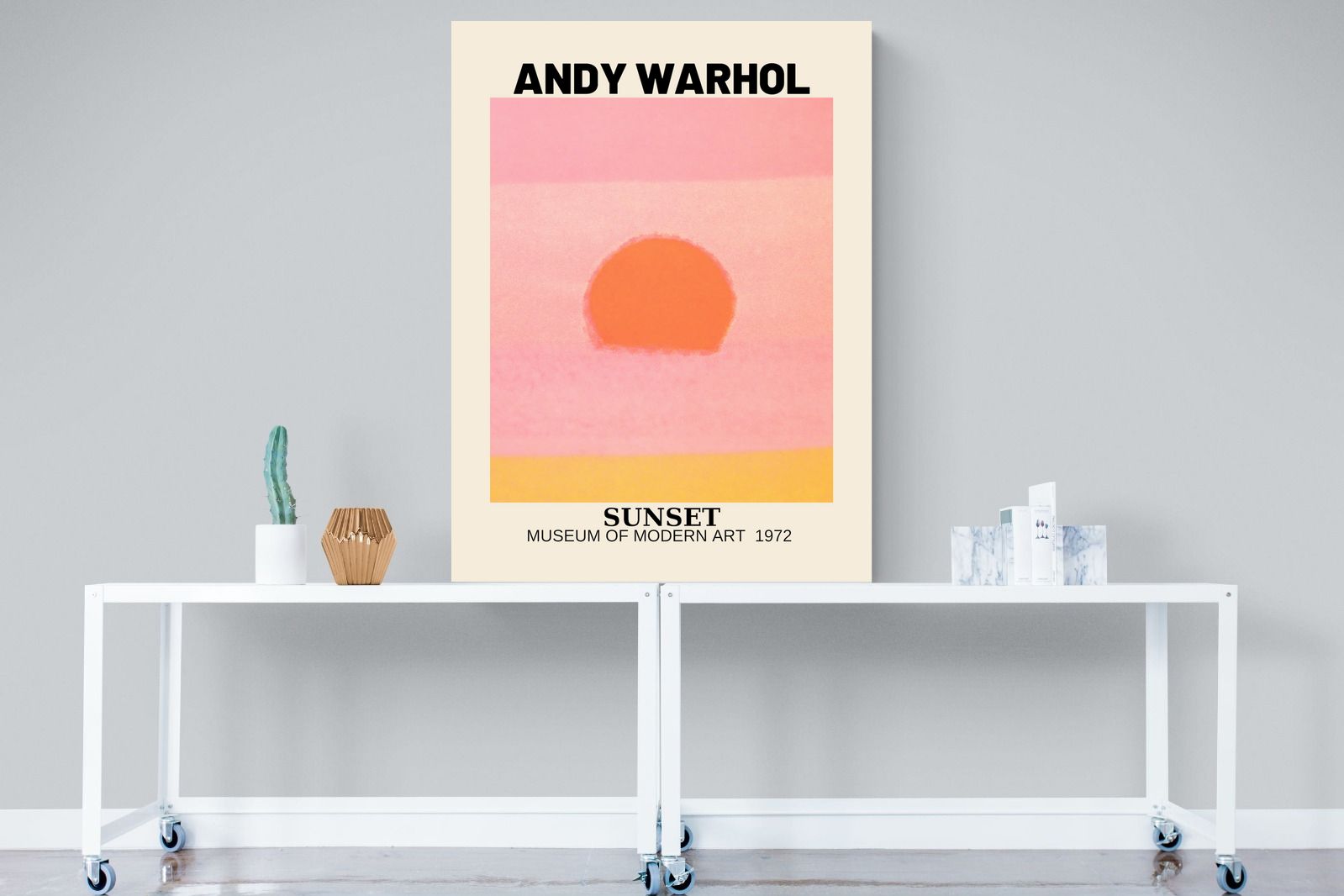 Pixalot Warhol Exhibition Poster