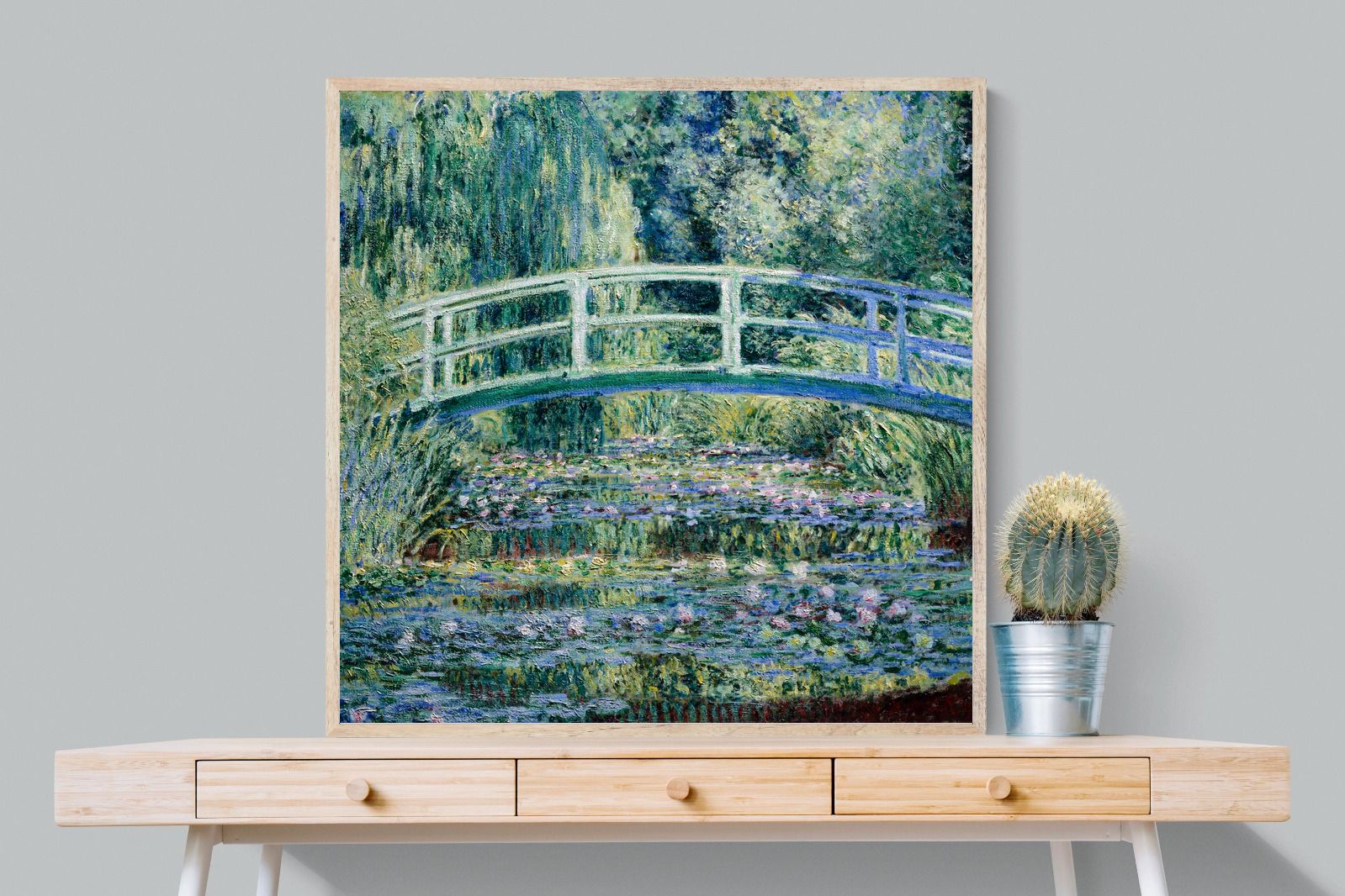 Pixalot Water Lilies and Japanese Bridge