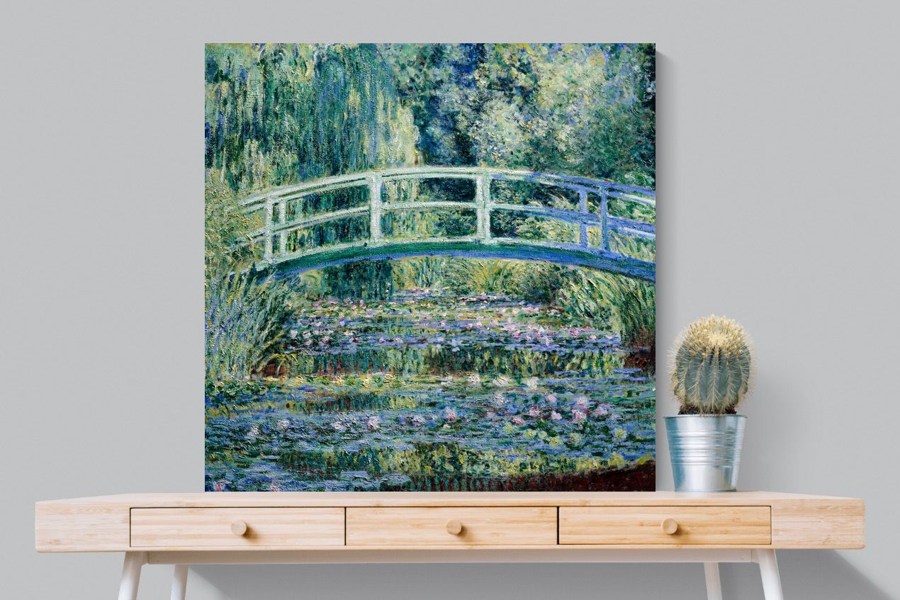 Pixalot Water Lilies and Japanese Bridge