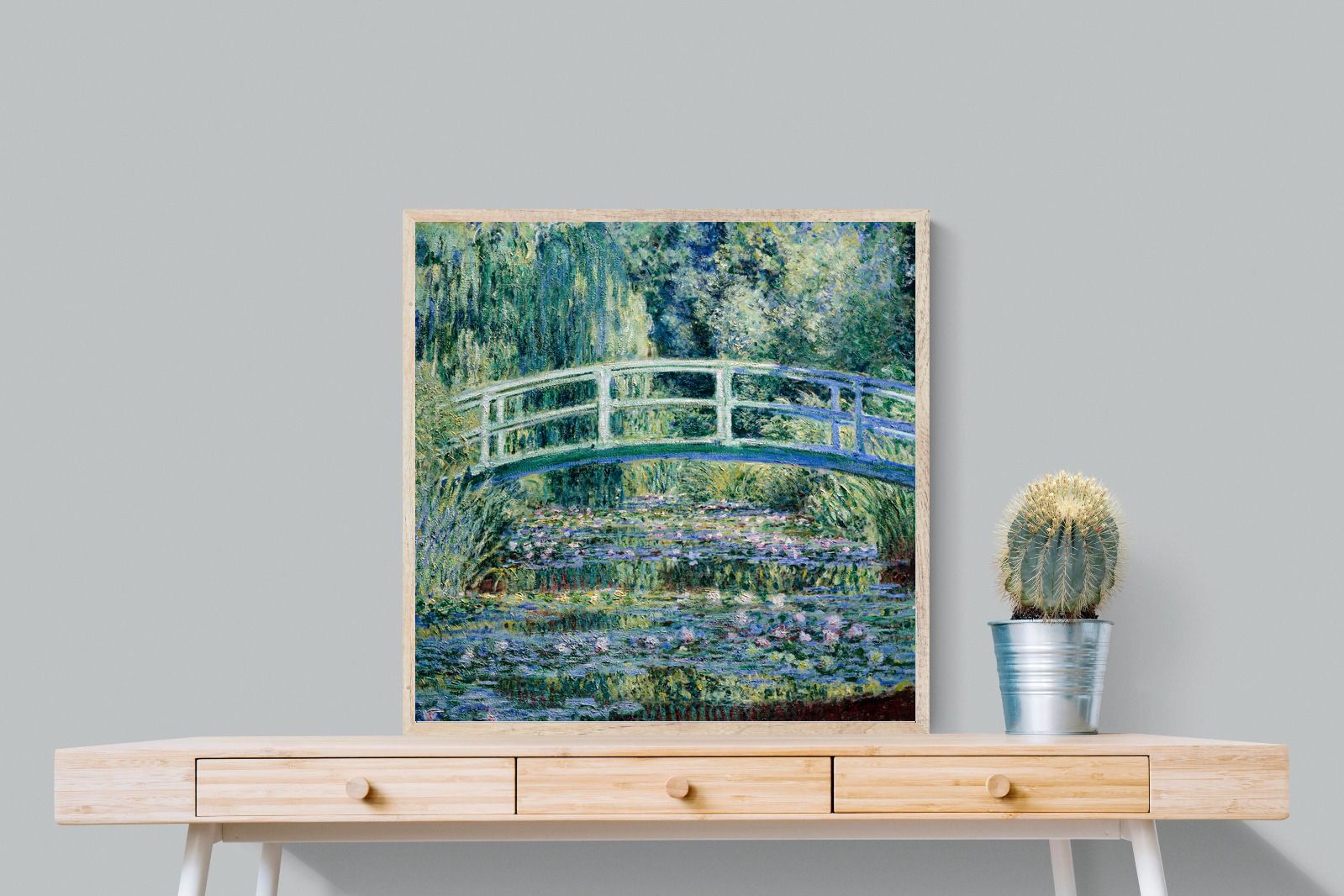 Pixalot Water Lilies and Japanese Bridge