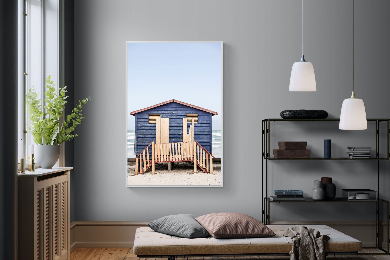 Pixalot Weathered Beach Hut