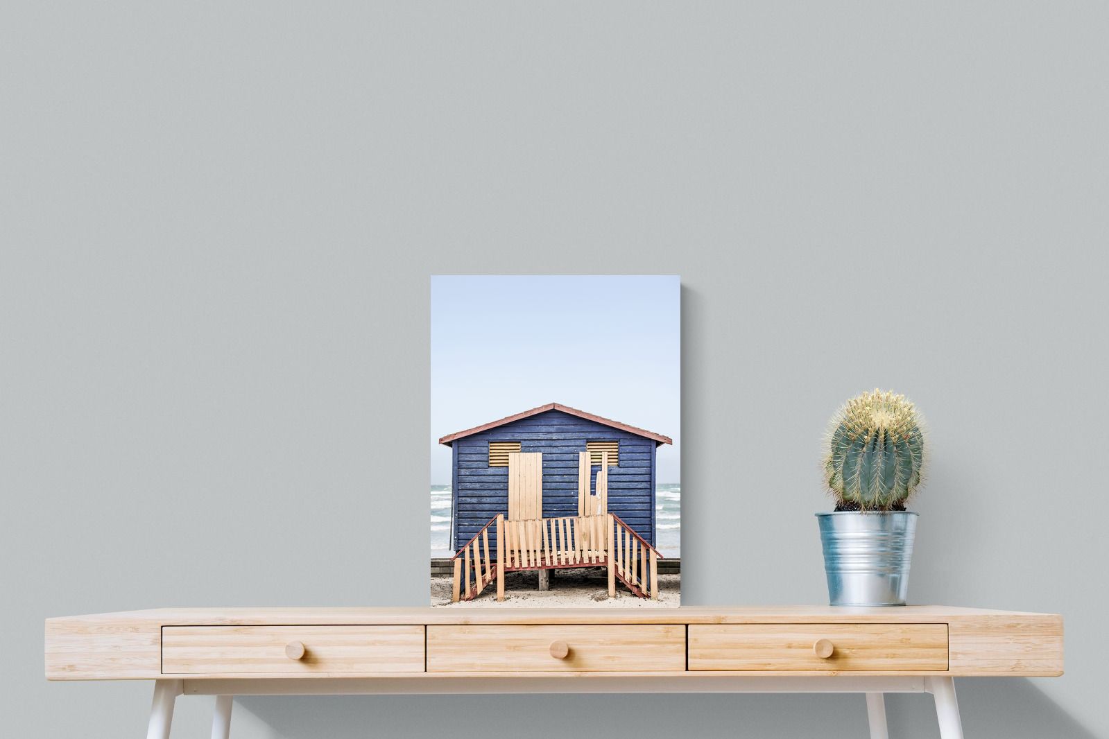 Pixalot Weathered Beach Hut