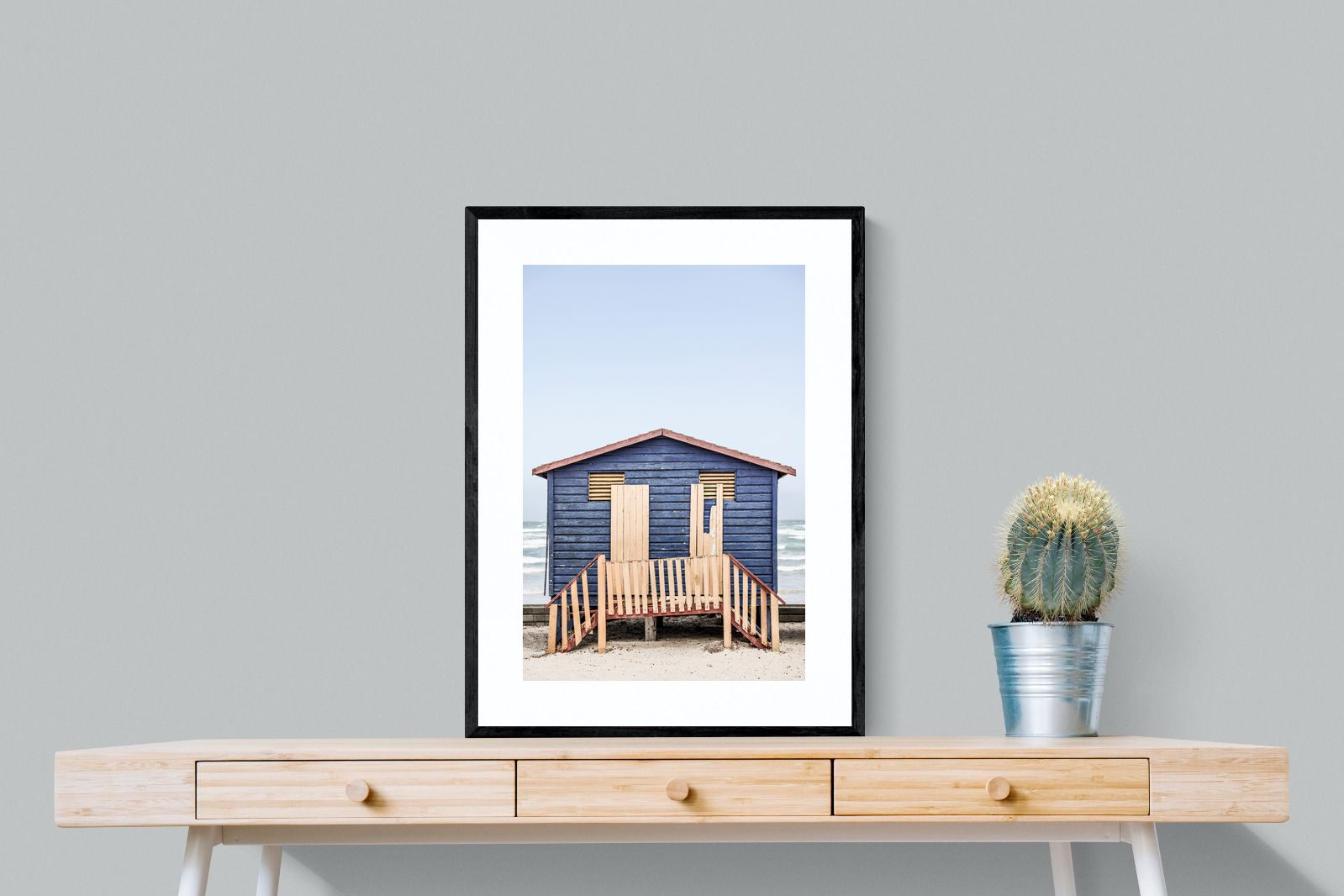 Pixalot Weathered Beach Hut