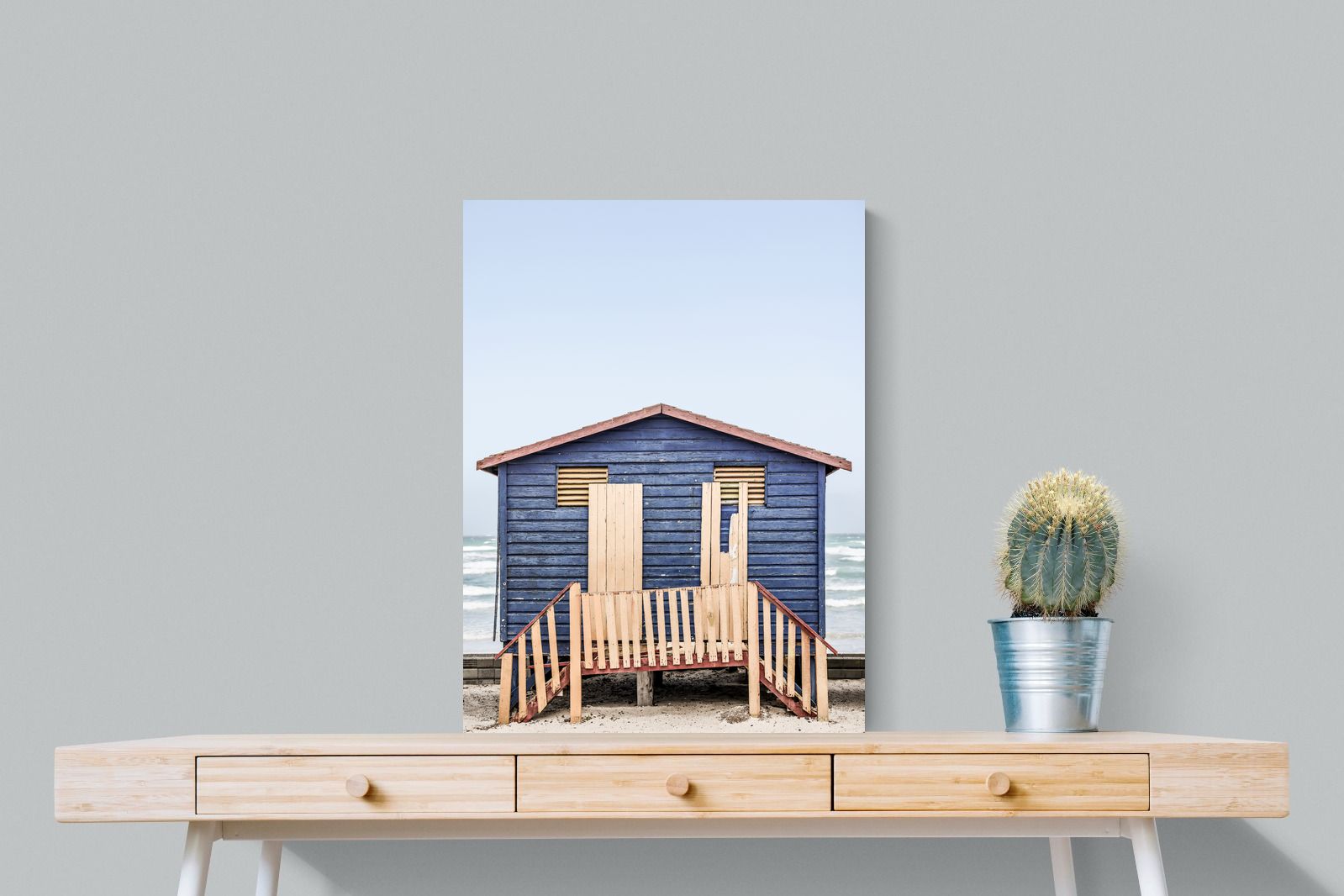 Pixalot Weathered Beach Hut