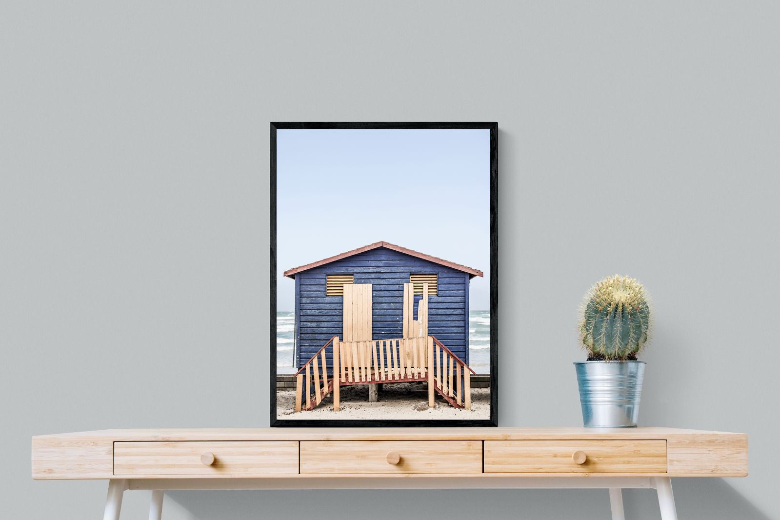 Pixalot Weathered Beach Hut