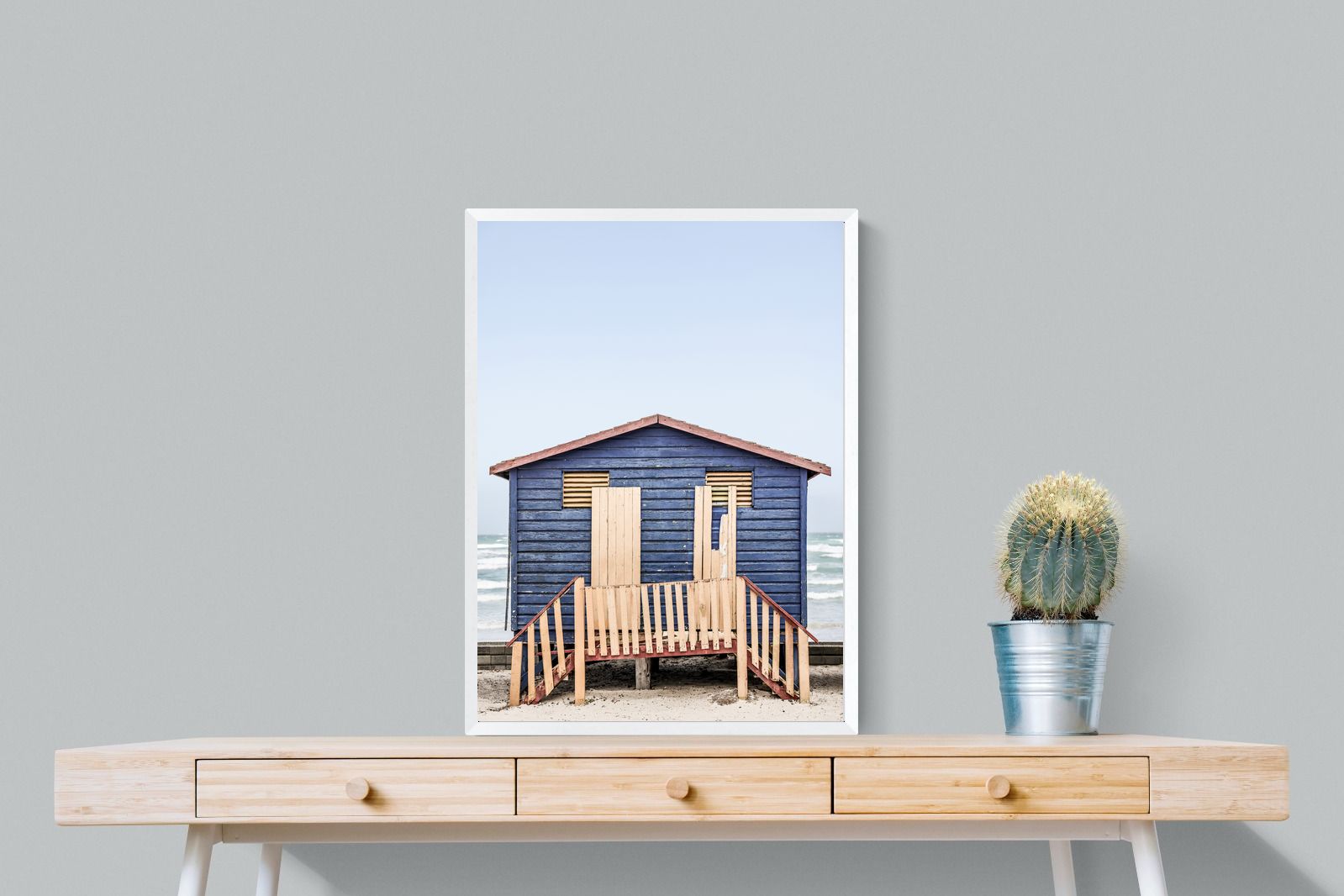 Pixalot Weathered Beach Hut