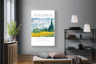Pixalot Wheat Field With Cypresses Exhibition Poster