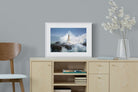 Wild Sea-Wall_Art-60 x 45cm-Framed Print-White-Pixalot