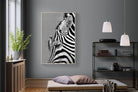 Zebra Sip-Wall_Art-120 x 180cm-Mounted Canvas-Wood-Pixalot