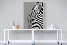 Zebra Sip-Wall_Art-90 x 120cm-Mounted Canvas-Wood-Pixalot