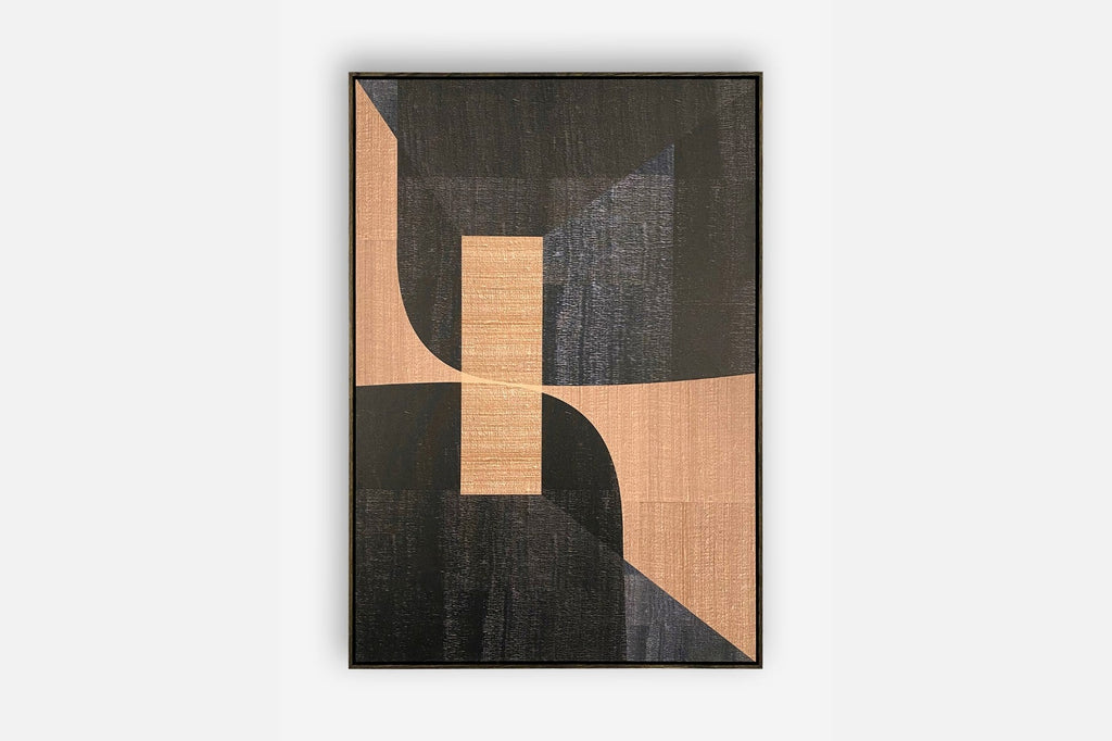 Abstract Art #3 | SALE-Wall_Art-88 x 120cm-Mounted Canvas-Ebony-Pixalot