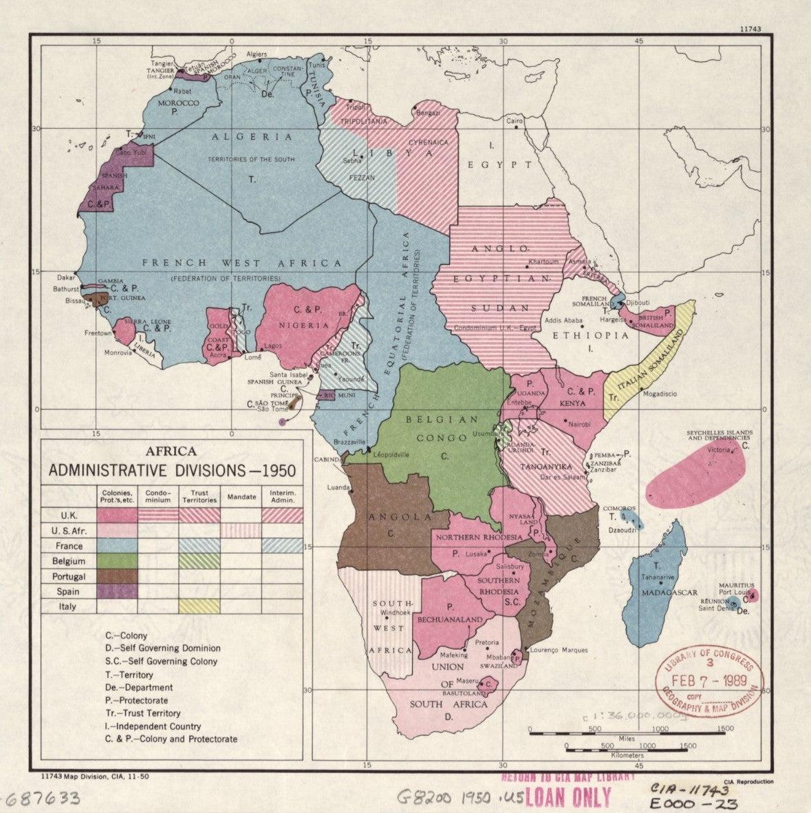 Africa 1950