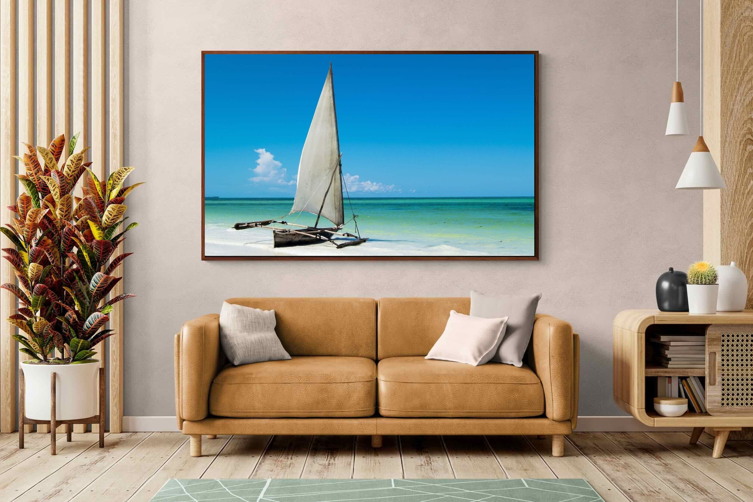 Pixalot ® African Fishing Boat (colour)