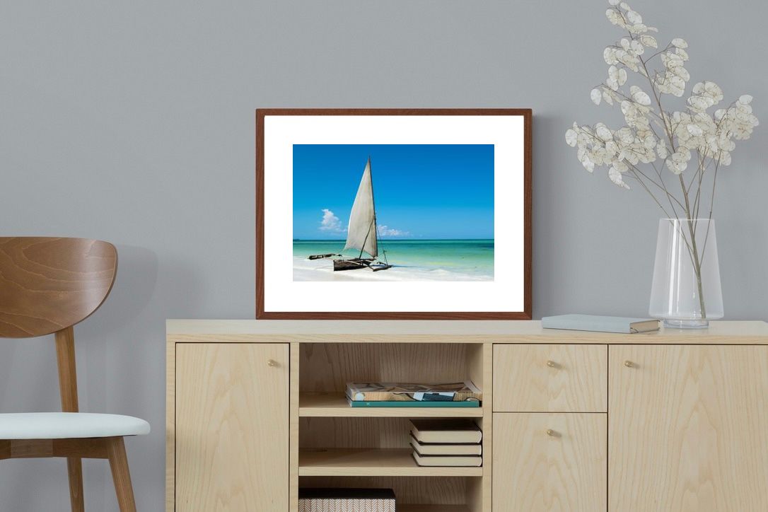 Pixalot ® African Fishing Boat (colour)