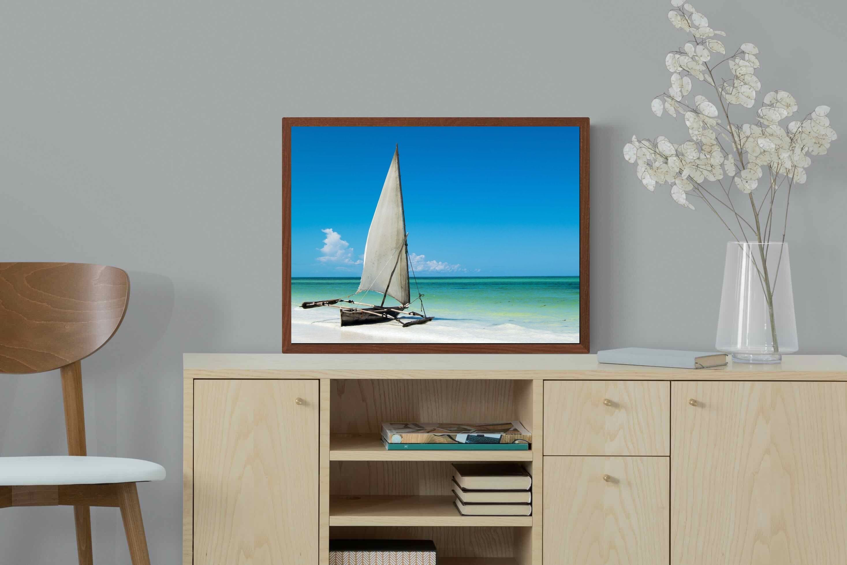 Pixalot ® African Fishing Boat (colour)