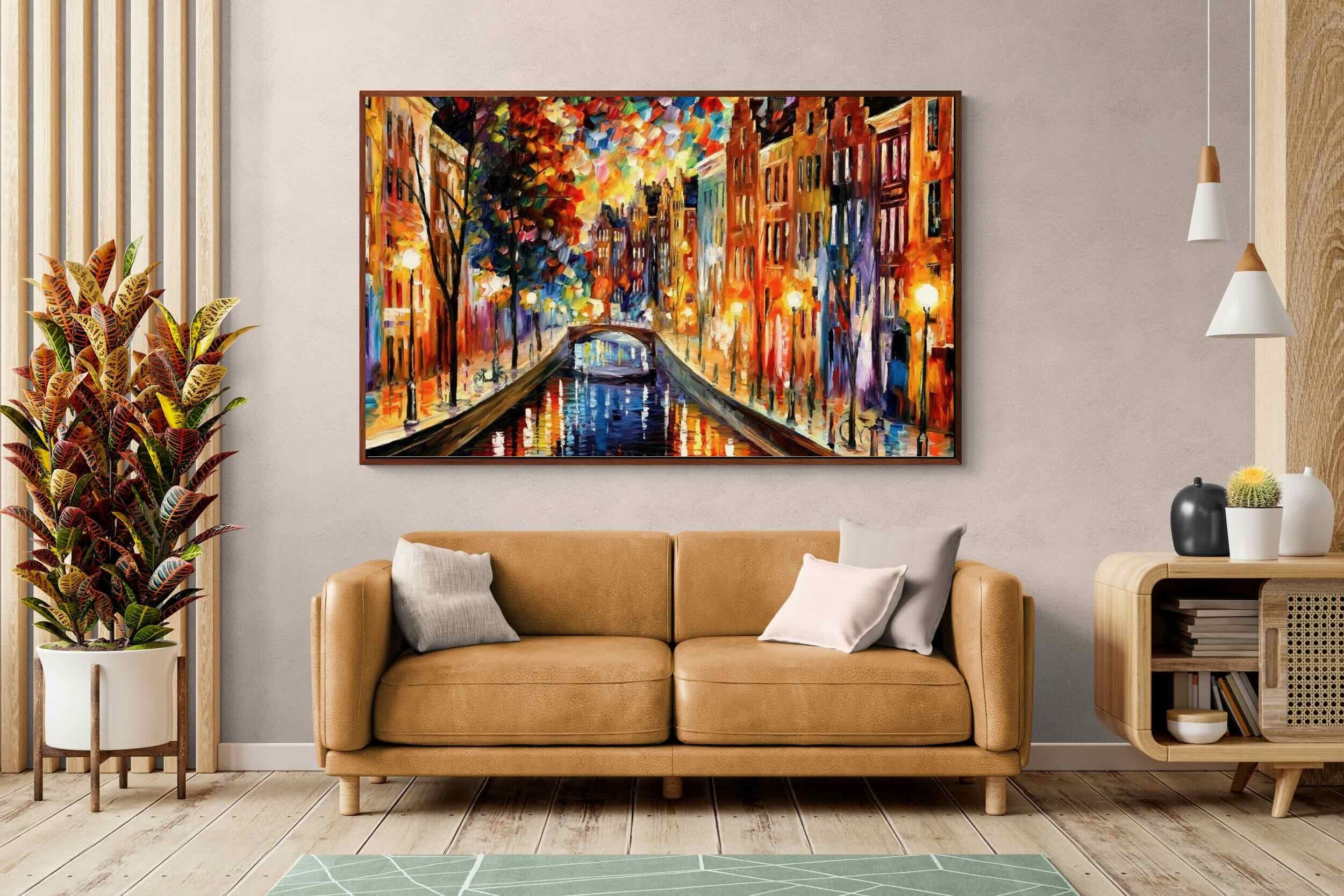 Pixalot Amsterdam Night Canal