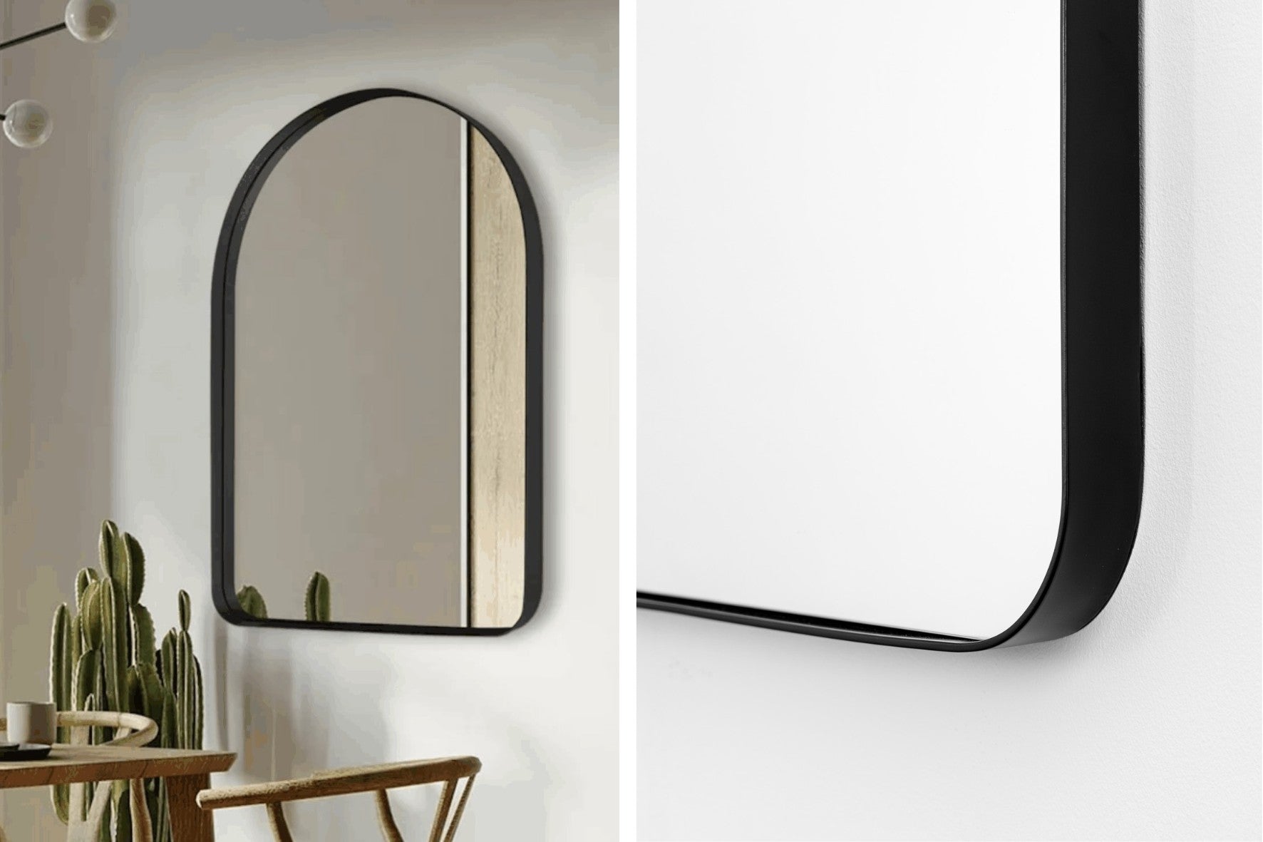 Archway Mirror-Wall_Art-Black-Pixalot