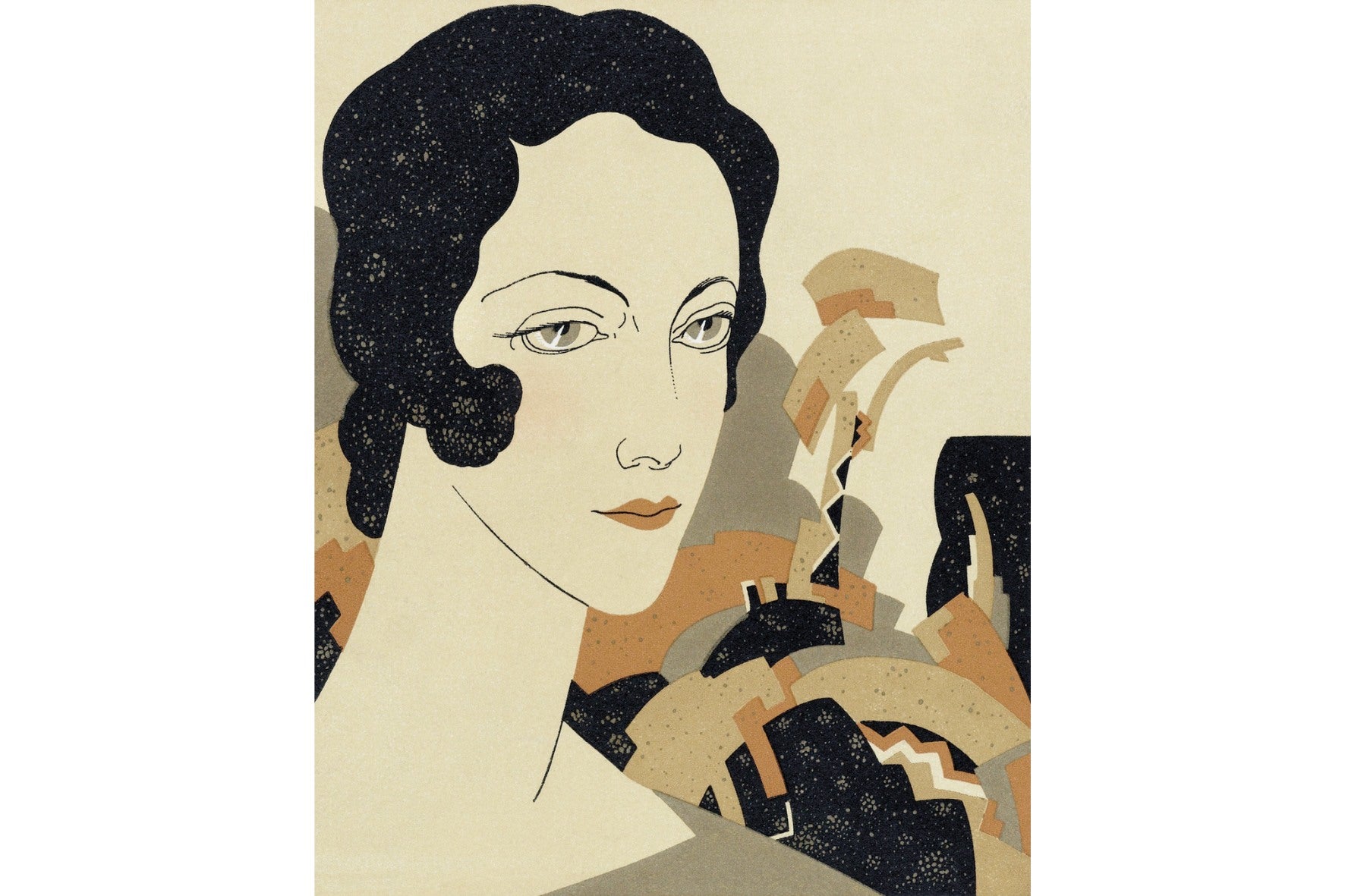 Art Deco Lady