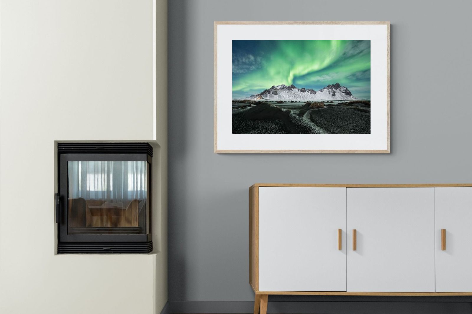 Pixalot Aurora Over Ice